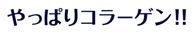 やっぱり、コラーゲン!!